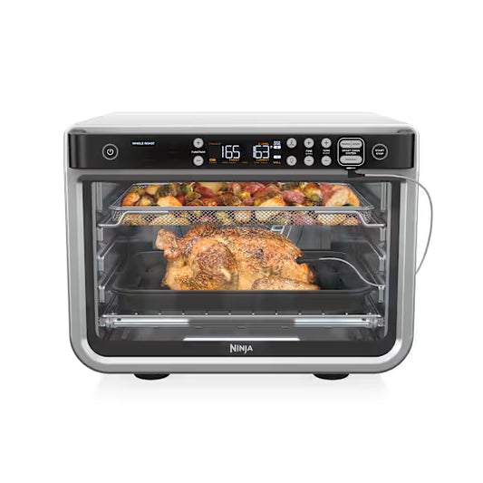 Horno Eléctrico con Air Fryer XL Pro 10 en 1 con Termómetro inteligente Foodi™